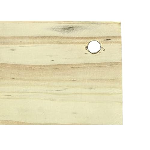 ShopTwiz inewood Plank for Macrame Products | Square Wooden Plank for Crafting | Solid and Natural Wooden Plank | DIY | Pack of 4Pcs