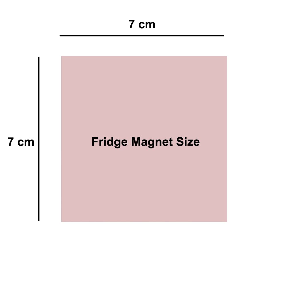 Prints and Cuts Maldives Tourism Set of Fridge Magnet and Key Chain (Combo)