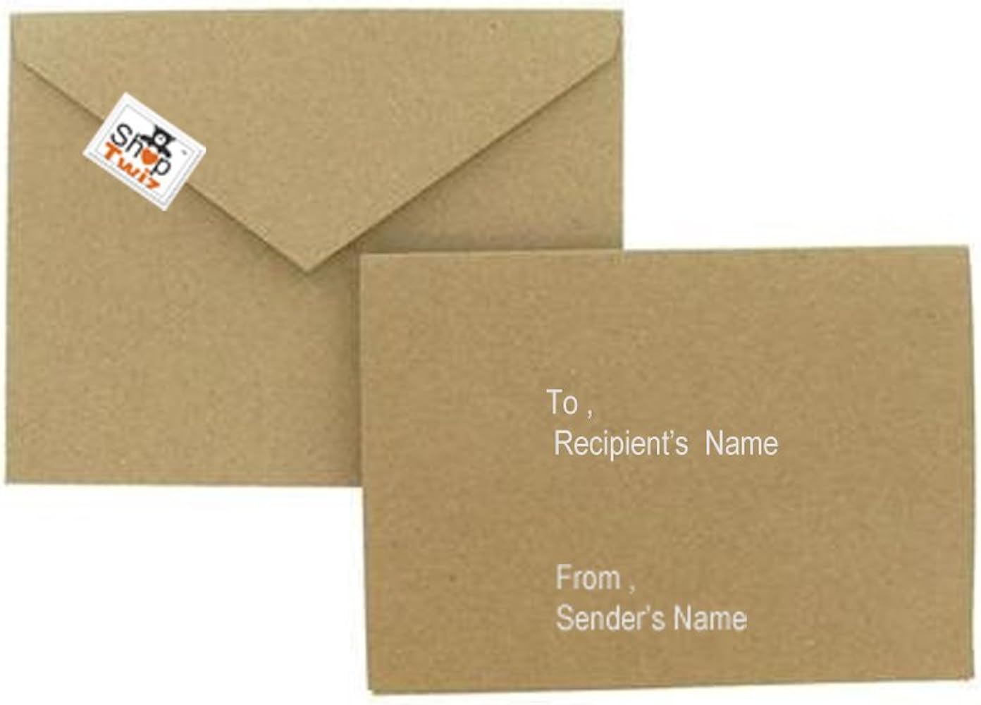 ShopTwiz Happy Valentines Day - I Love You Printed Greeting Card