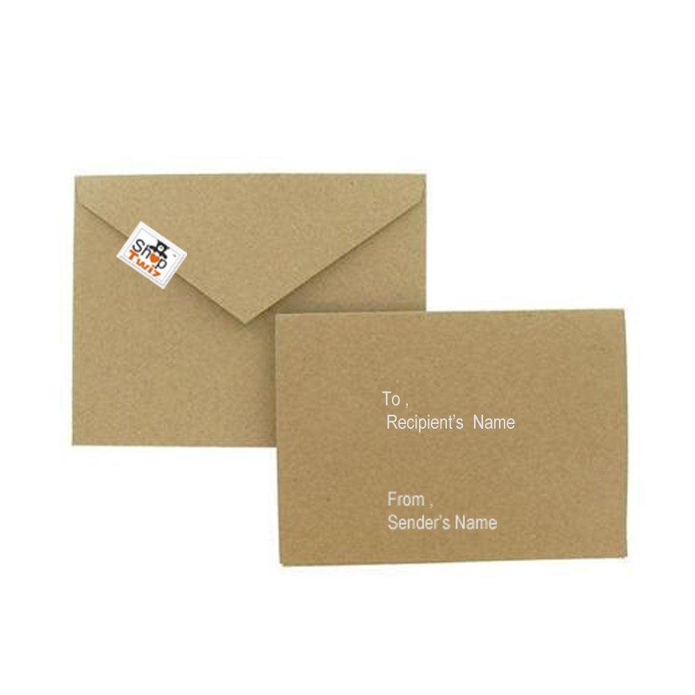 ShopTwiz Happy Valentines Day Printed Greeting Card