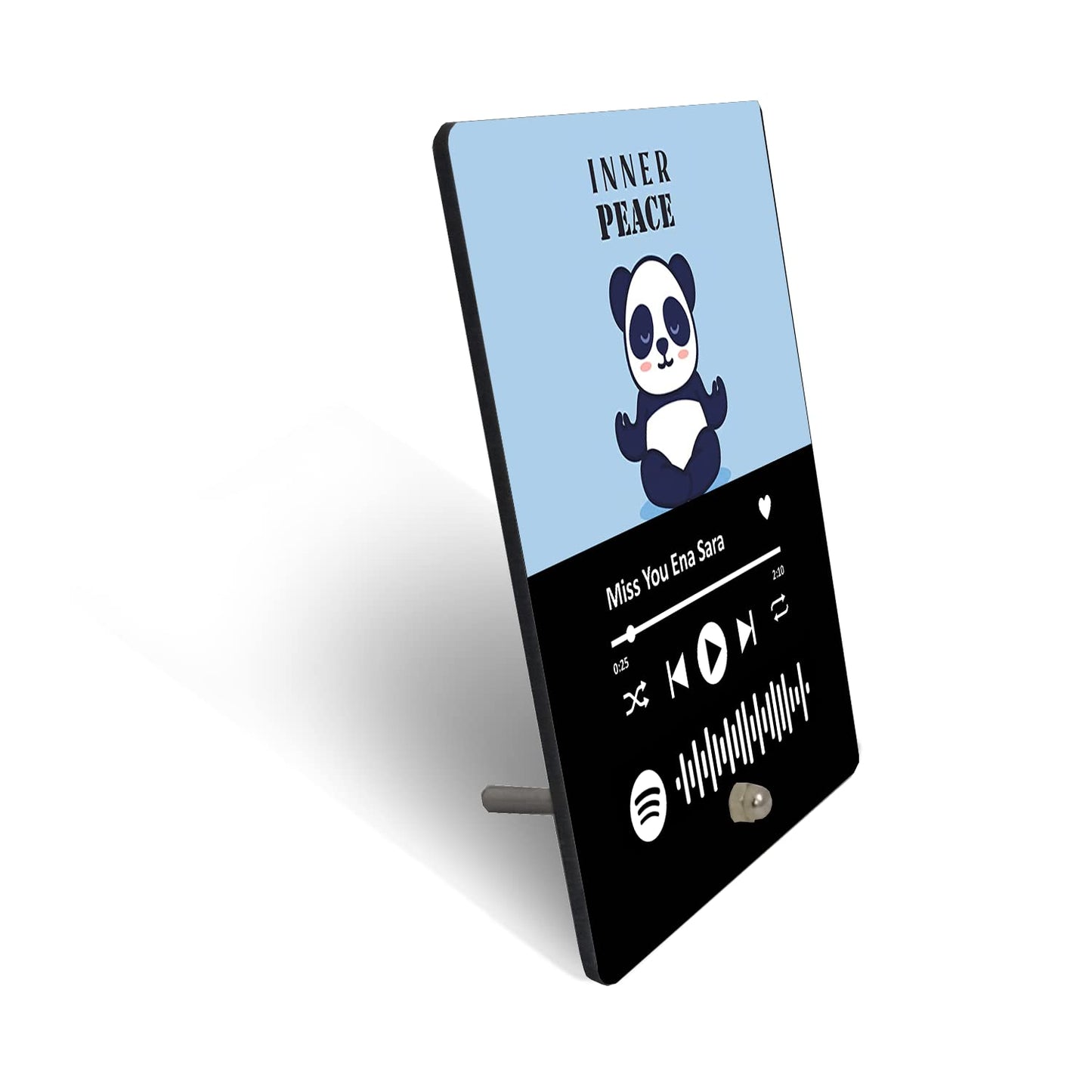 ShopTwiz Spotify Music Miss You Enna Sara Photo Stand (Scan Code to Dedicate Song)