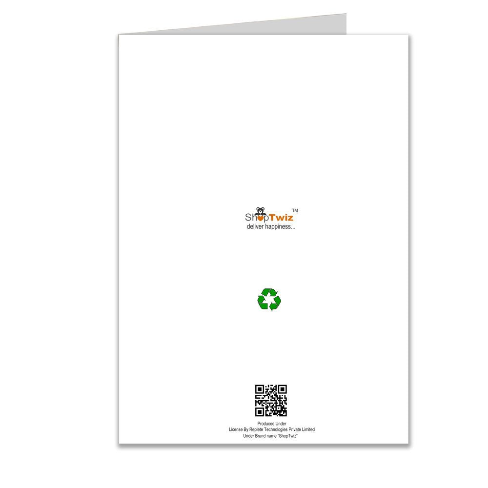 ShopTwiz I Love You Printed Greeting Card