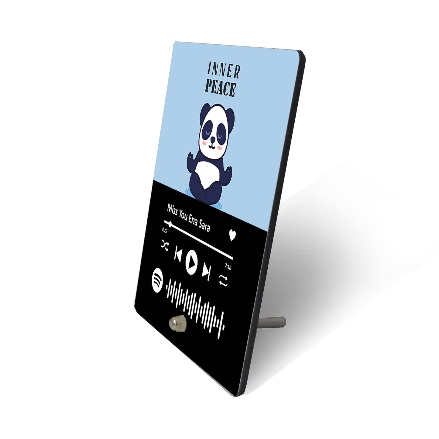 ShopTwiz Spotify Music Miss You Enna Sara Photo Stand (Scan Code to Dedicate Song)