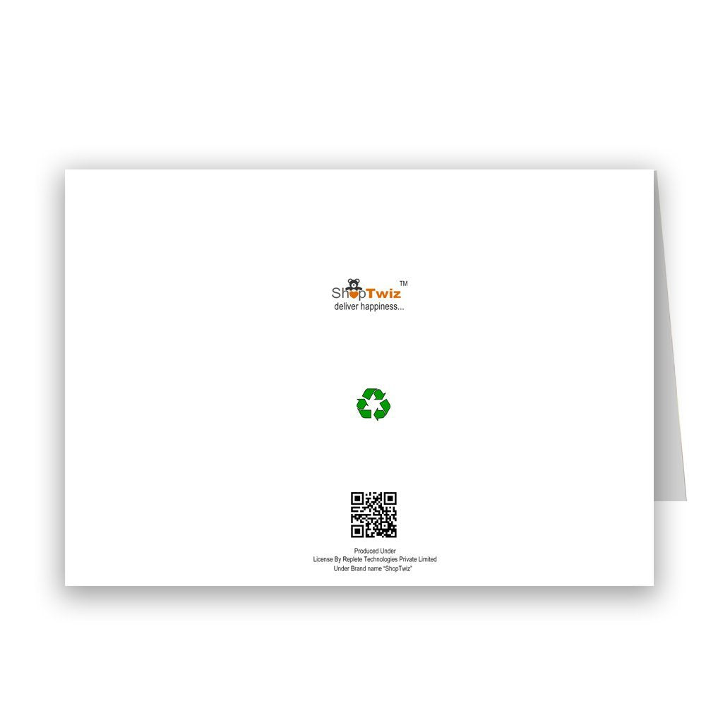 ShopTwiz Happy Valentines Day Printed Greeting Card