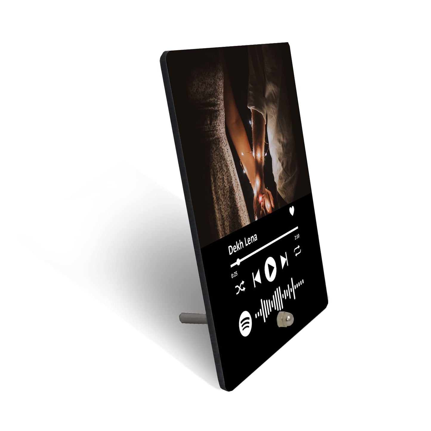 ShopTwiz Spotify Music Dekh Lena Photo Stand (Scan Code to Dedicate Song)