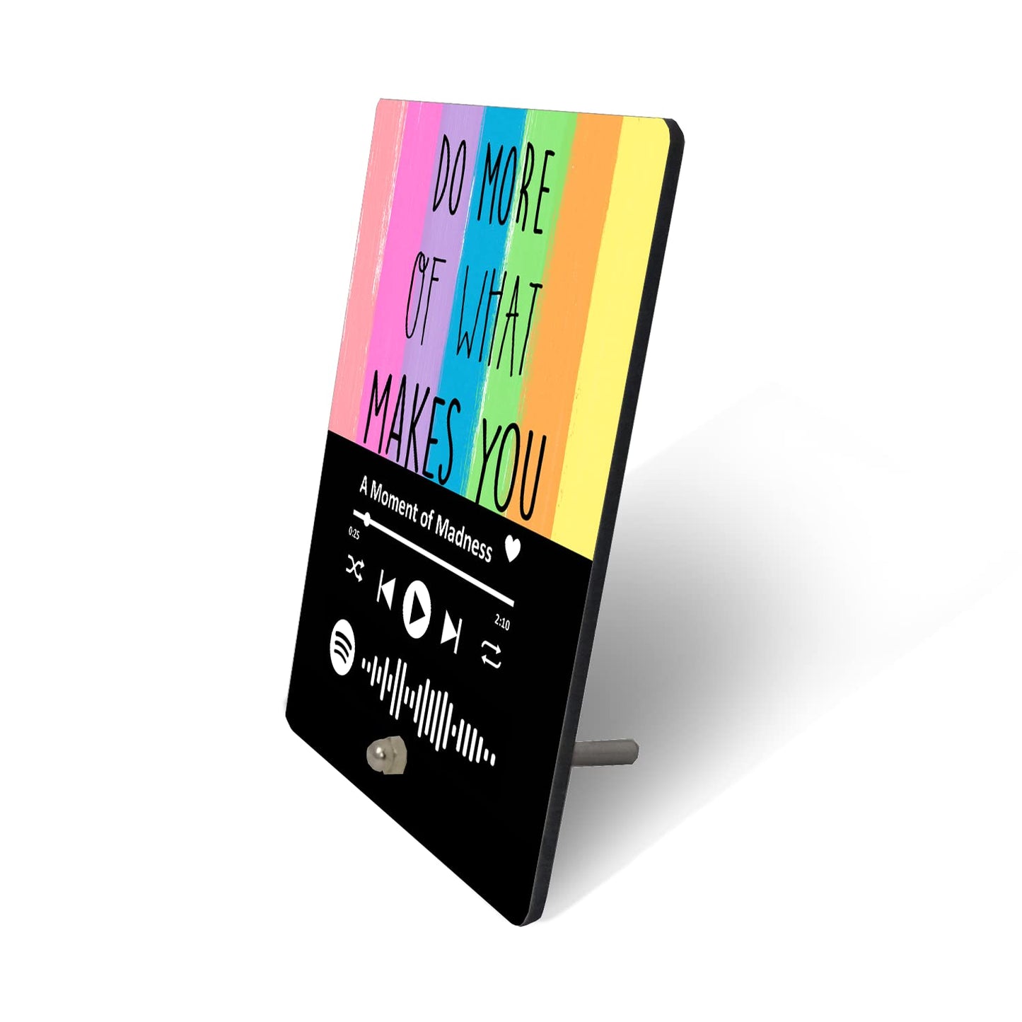 ShopTwiz Spotify Music A Moment Of Madness Photo Stand (Scan Code to Dedicate Song)