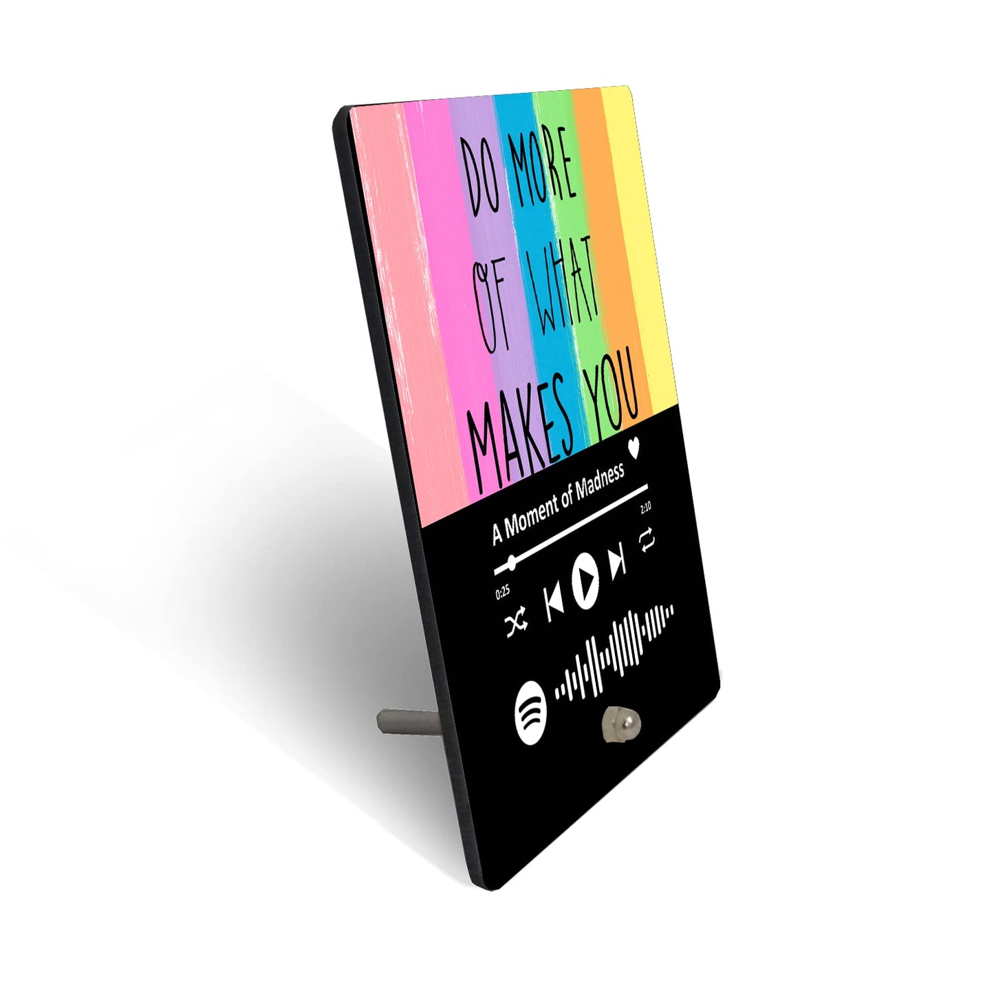 ShopTwiz Spotify Music A Moment Of Madness Photo Stand (Scan Code to Dedicate Song)