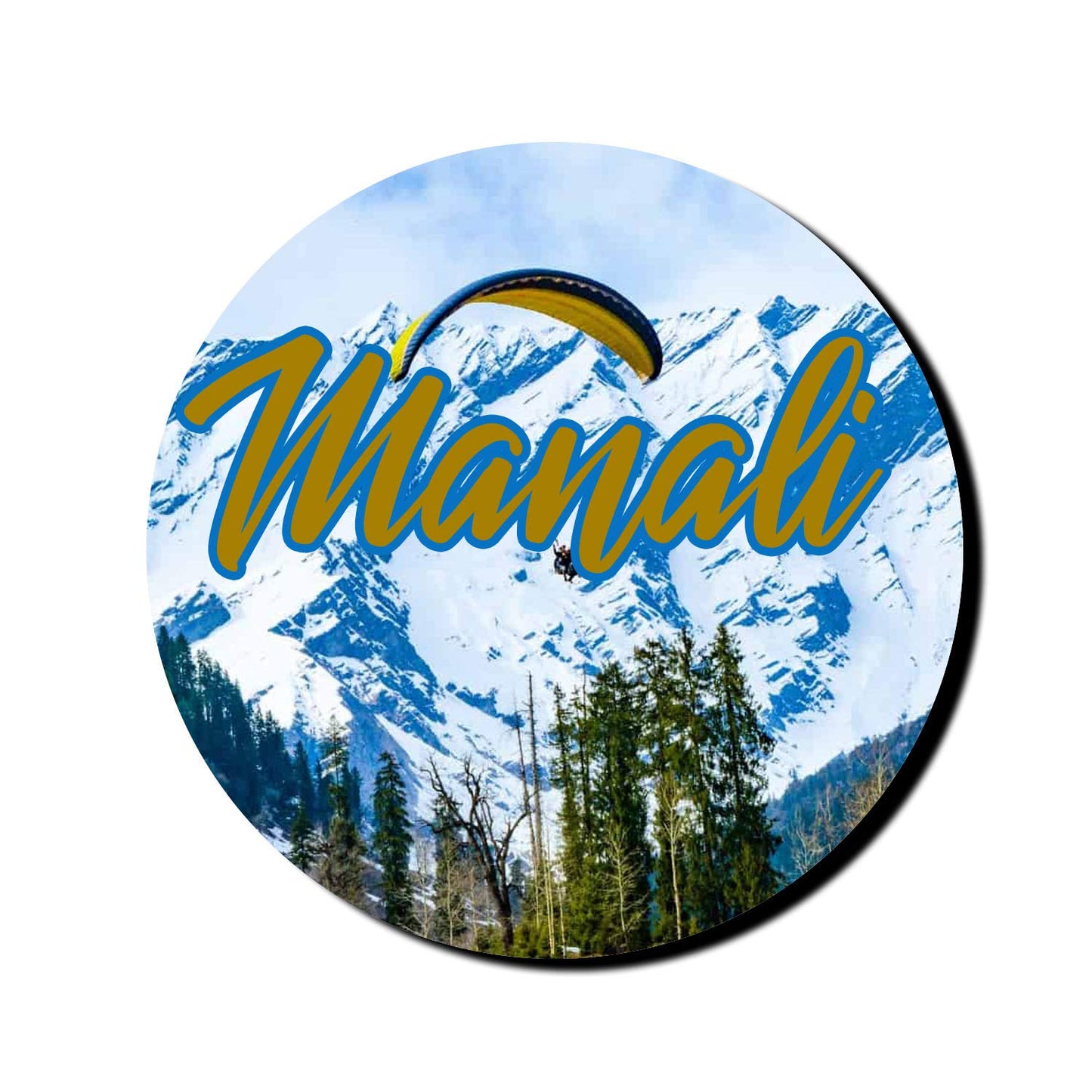 Turnhover Manali Fridge Magnet (Scratch Proof)