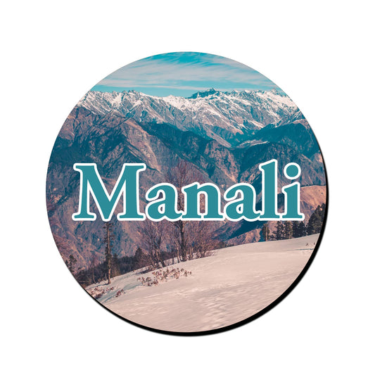 ShopTwiz Manali Travel Decorative Large Fridge Magnet
