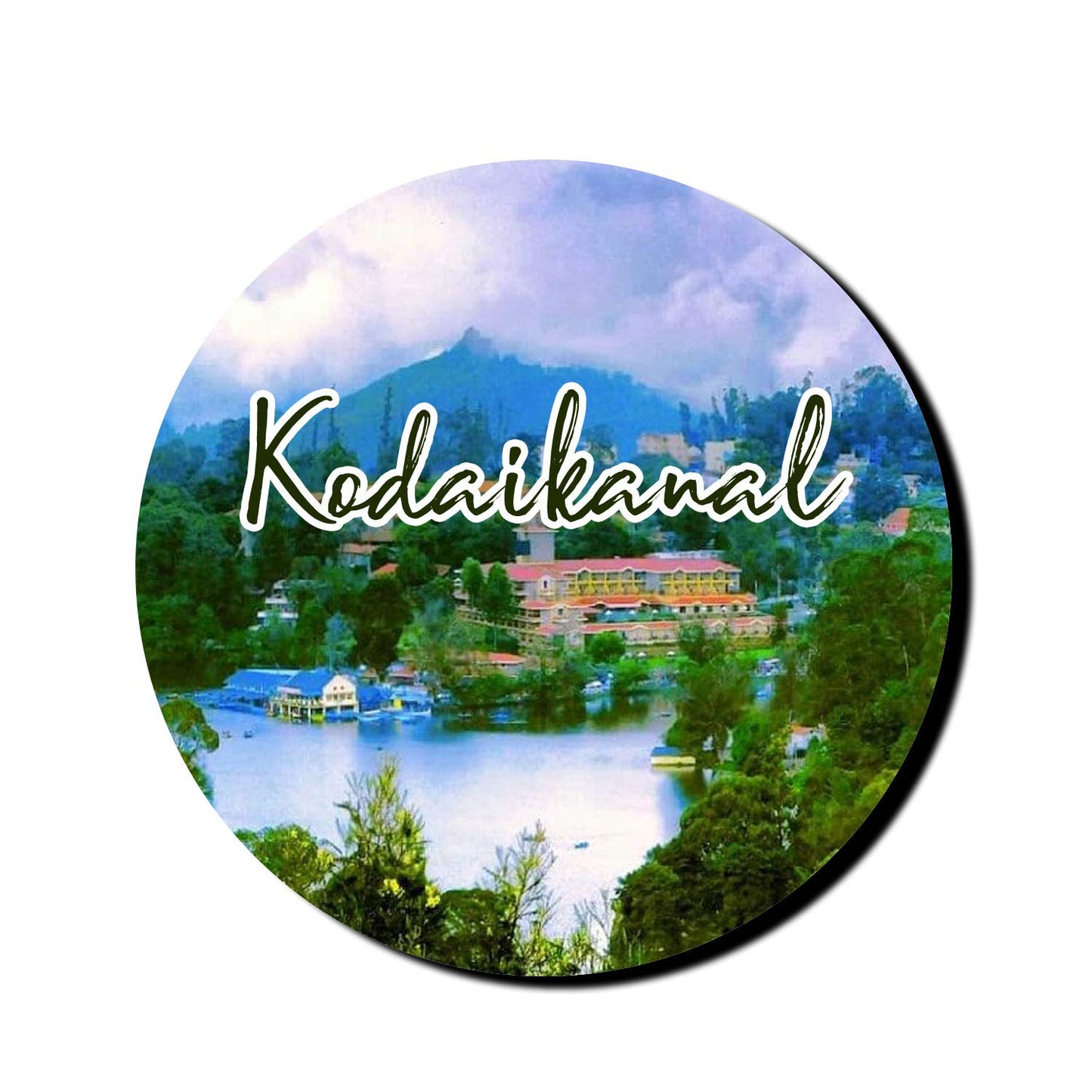 Turnhover kodaikanal Fridge Magnet (Multicolour)