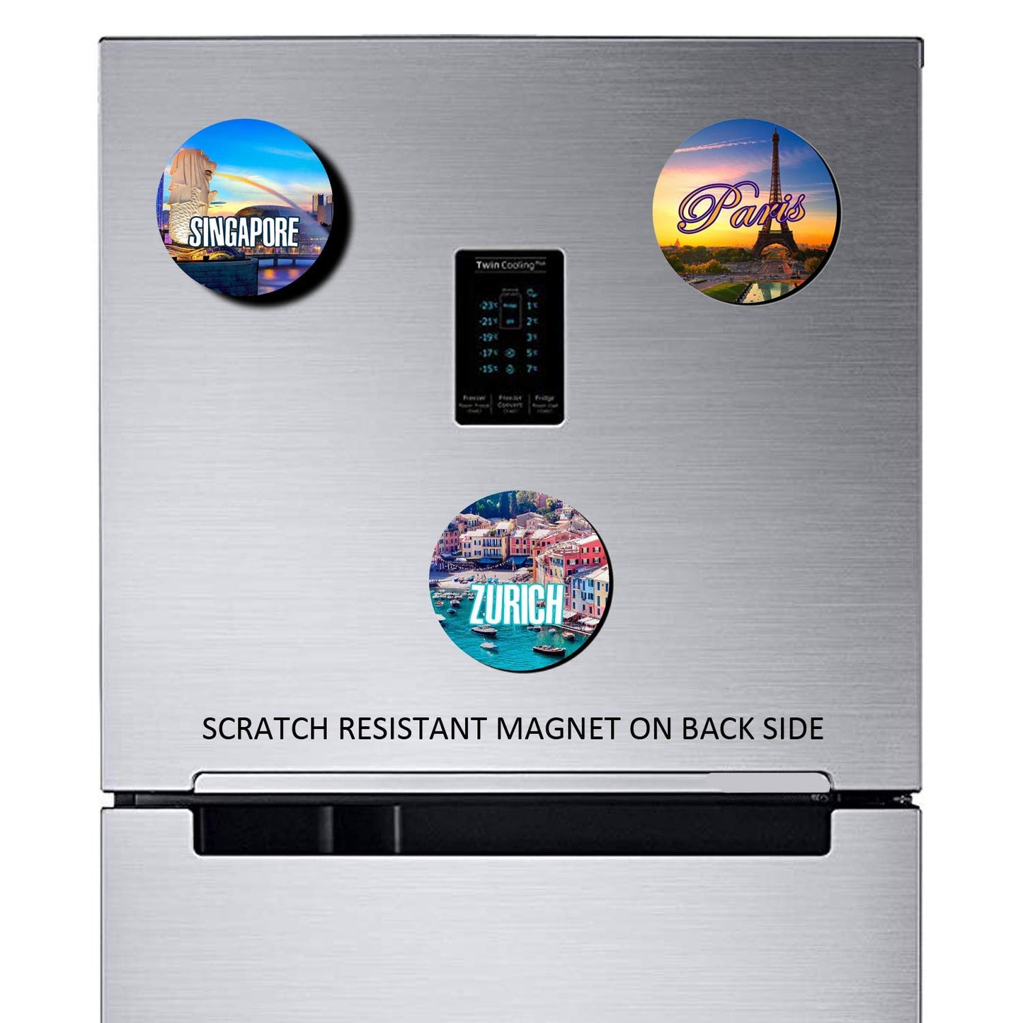 Turnhover Manali Fridge Magnet (Multicolour)