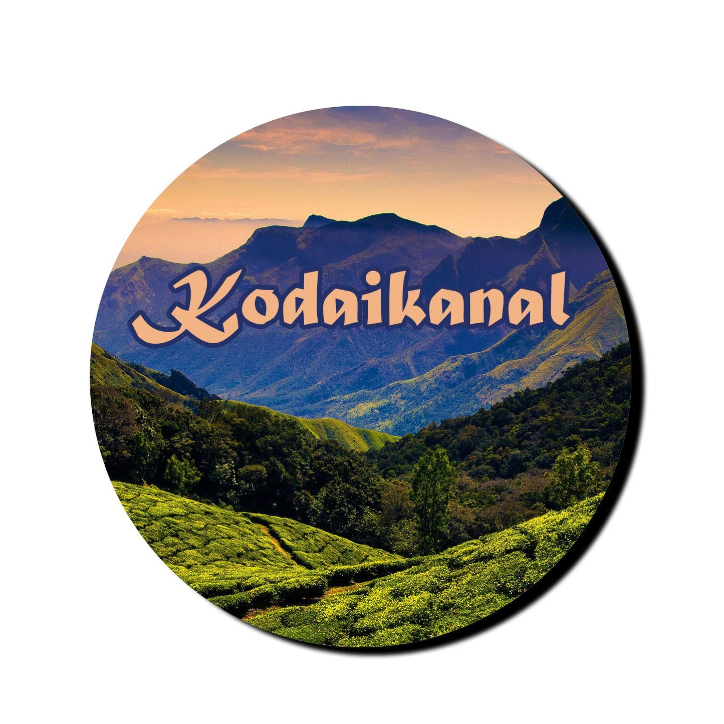 Turnhover kodaikanal Fridge Magnet (Multicolour)