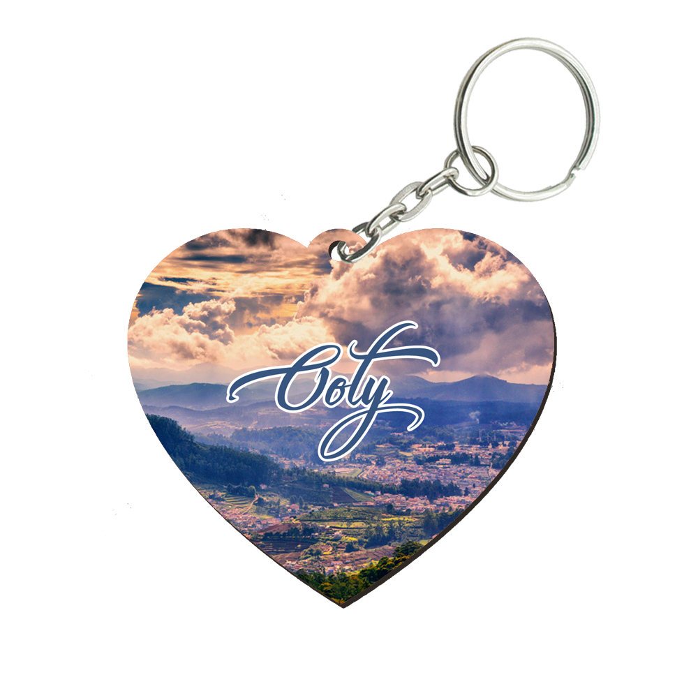 Ooty Heart Keyring