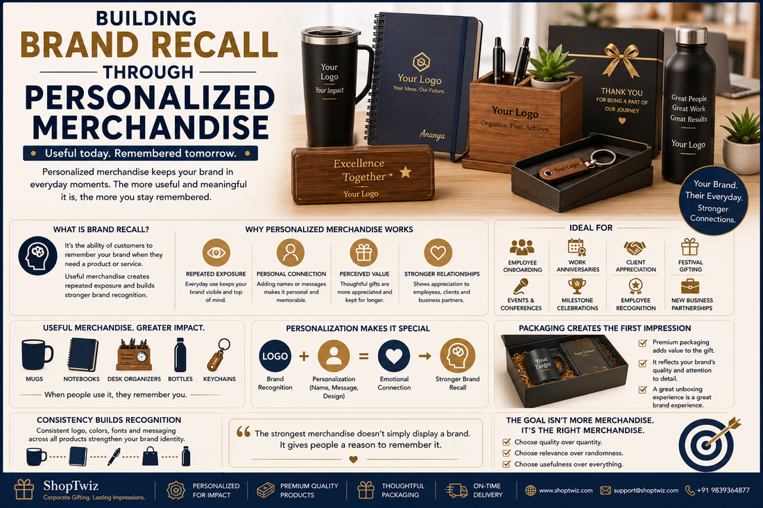 Building Brand Recall Through Personalized Merchandise