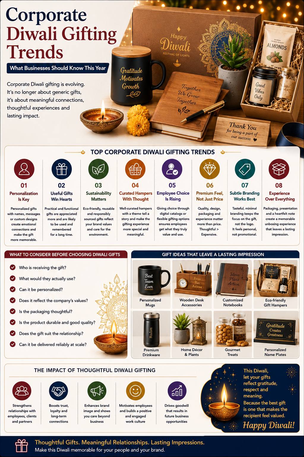 Corporate Diwali Gifting Trends: What Businesses Should Know This Year