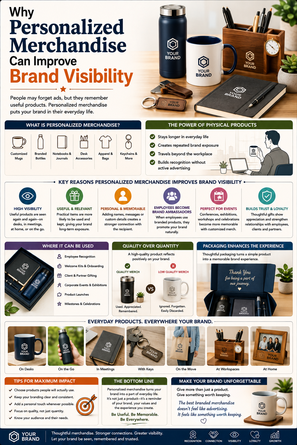 Why Personalized Merchandise Can Improve Brand Visibility