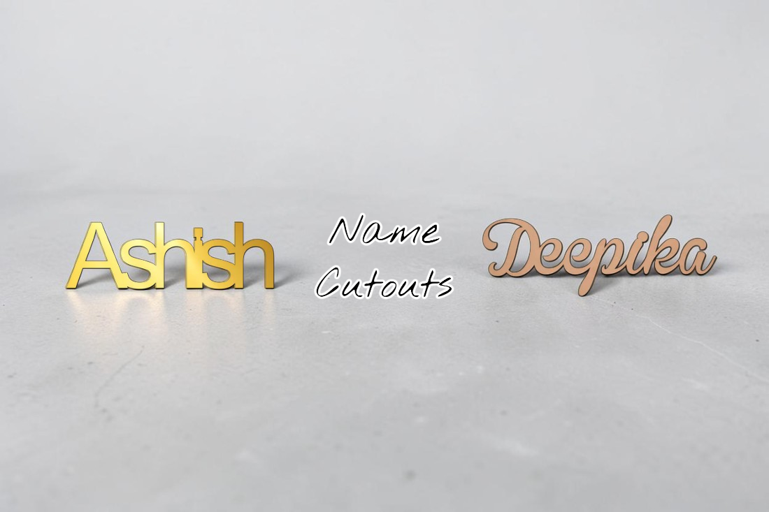 Name Cutouts