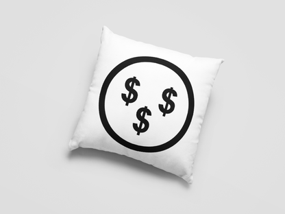 Dollar Printed Cushion