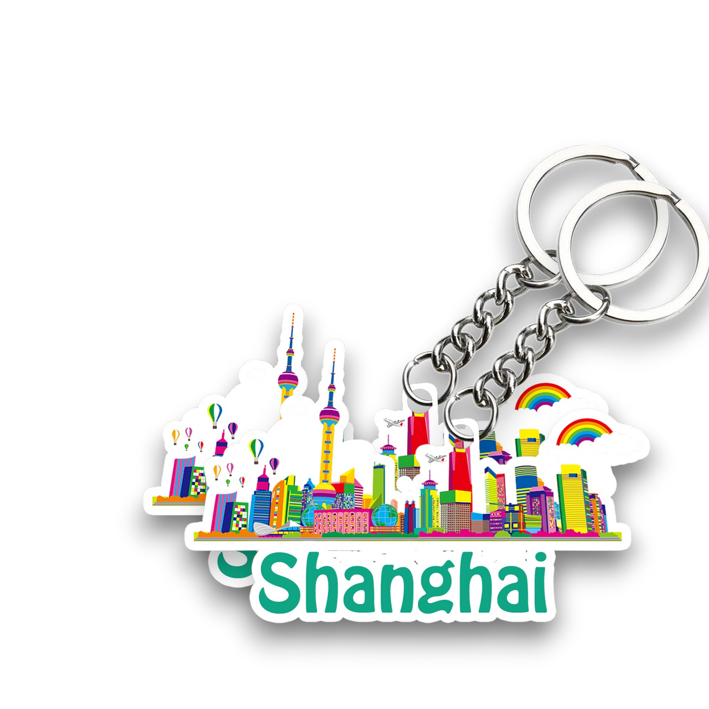Shanghai Key chain ( Set of 2 )