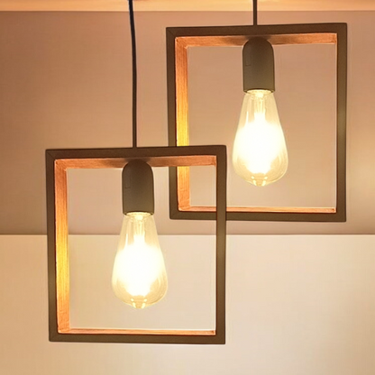 Decorative Wooden Hanging Light for Ceiling