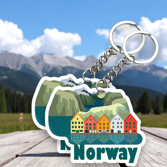 Norway Key chain ( Set of 2 )