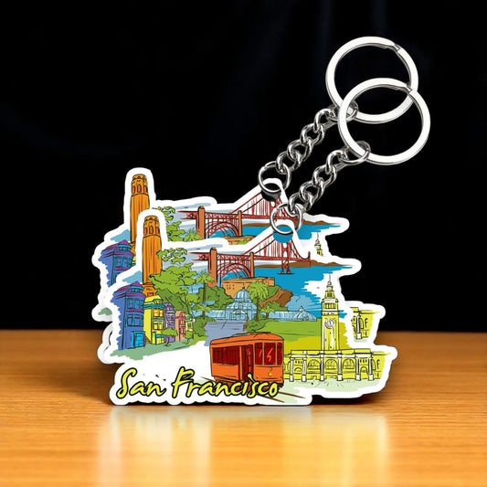 San Francisco Key chain ( Set of 2 )
