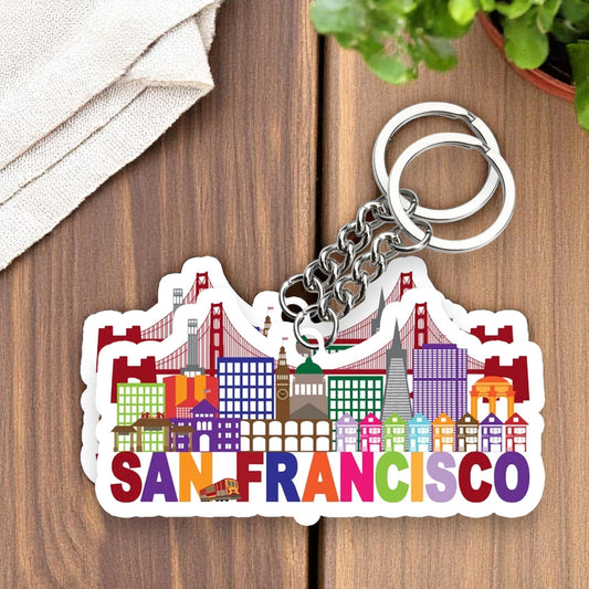 San Francisco Key chain ( Set of 2 )