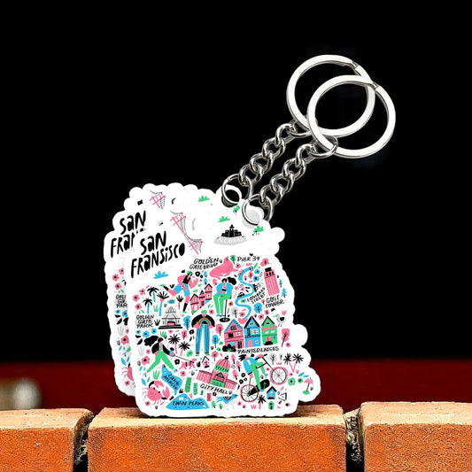 San Francisco Key chain ( Set of 2 )