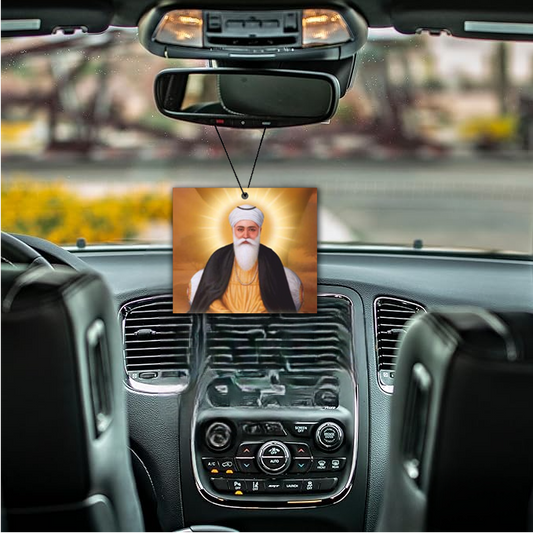 ShopTwiz Waheguru Ji Naam Charm Car Hanging Decorative