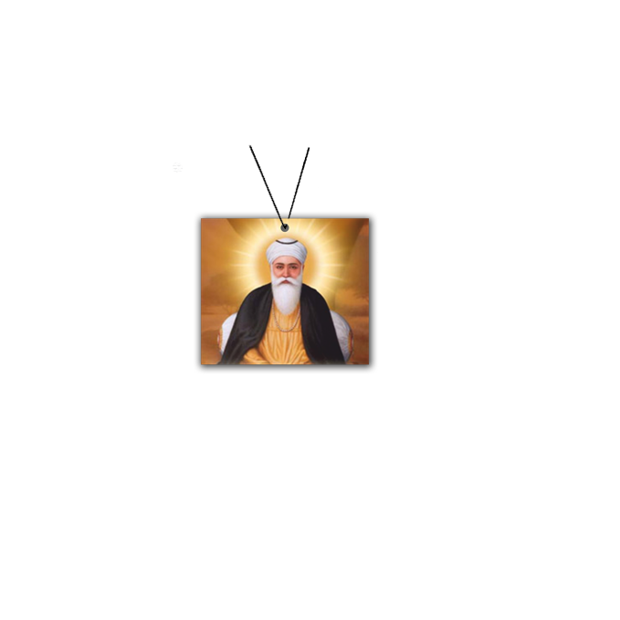 ShopTwiz Waheguru Ji Naam Charm Car Hanging Decorative