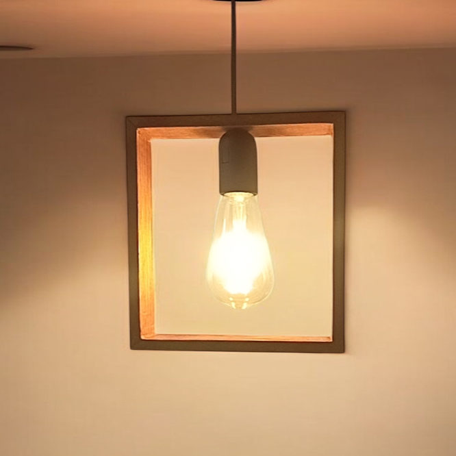 Decorative Wooden Hanging Light for Ceiling