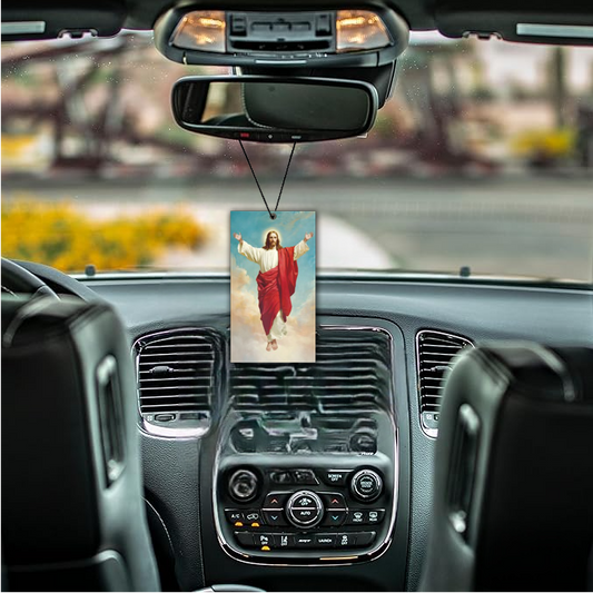 ShopTwiz Yesu Devotional Pendant Car Hanging Decorative