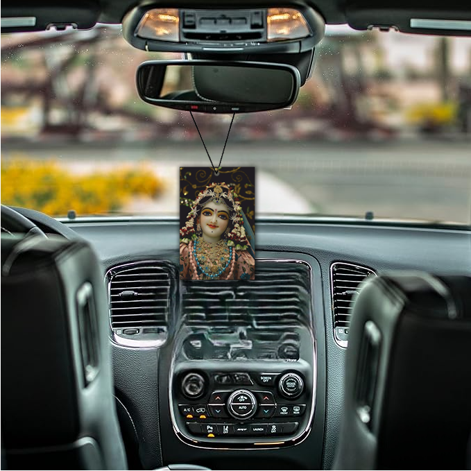ShopTwiz Mata Ji Divine Power Car Hanging Decorative