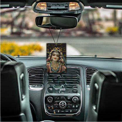 ShopTwiz Mata Ji Divine Power Car Hanging Decorative
