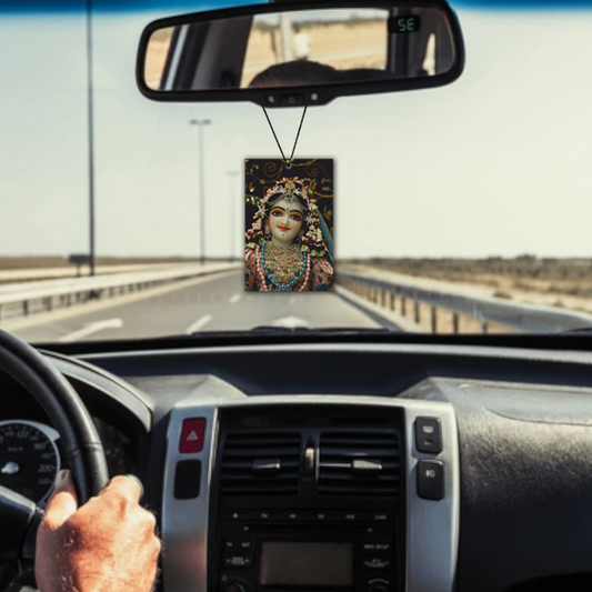 ShopTwiz Mata Ji Divine Power Car Hanging Decorative