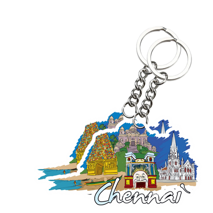 Chennai Key chain ( Set of 2 )