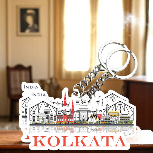 Kolkata City Key chain ( Set of 2 )