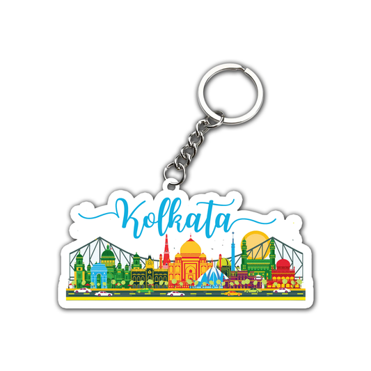Best City Kolkata Key chain ( Set of 2 )