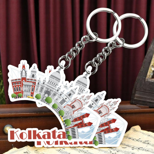 Kolkata Key chain ( Set of 2 )