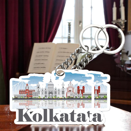 Best Kolkata City Key chain ( Set of 2 )