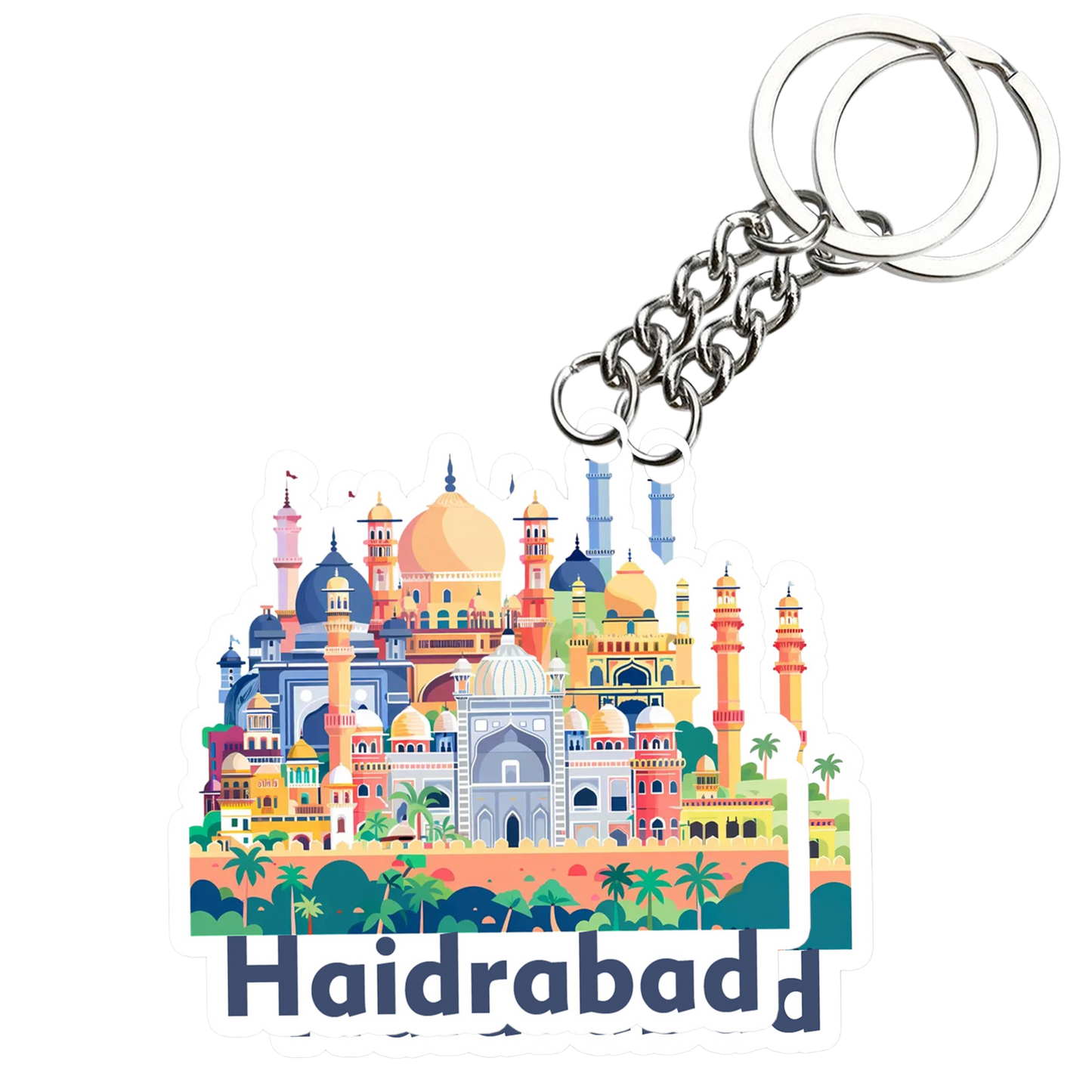 Hyderabad Key chain ( Set of 2 )