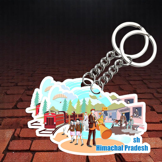 Himachal Pradesh Key chain ( Set of 2 )