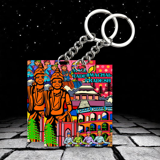 Himanchal Pradesh Key chain ( Set of 2 )