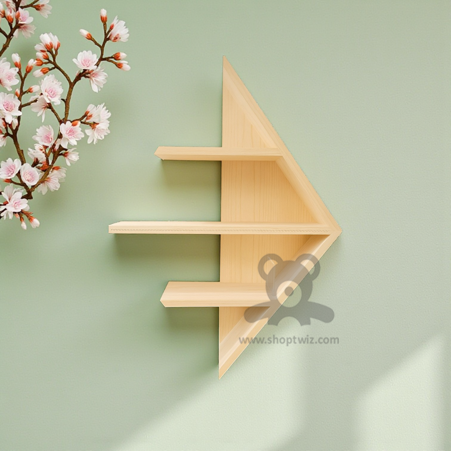 ShopTwiz Wooden Wood Blocks for Crafts, Pine Wood Board