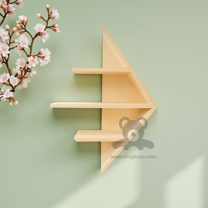 ShopTwiz Wooden Wood Blocks for Crafts, Pine Wood Board