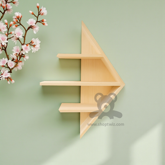 ShopTwiz Wooden Wood Blocks for Crafts, Pine Wood Board