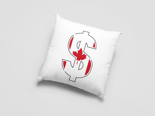 Dollar Printed Cushion