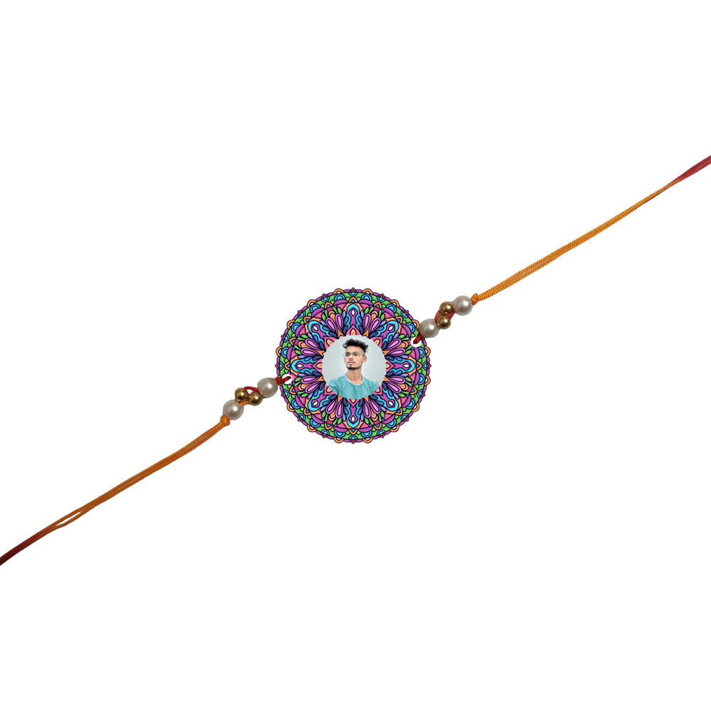 Photo Rakhi ( Customized / Personalized / Happy Rakshabandhan Festival / Photo Rakhi