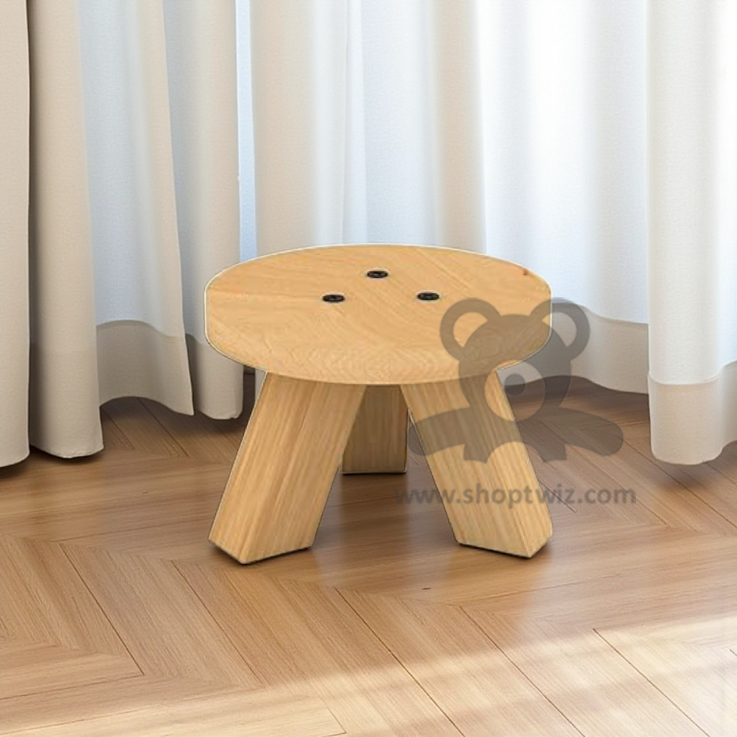 ShopTwiz Wooden Pot and Other Stand