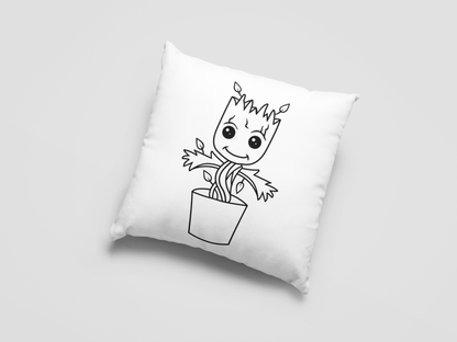 Baby Groot Printed Cushion